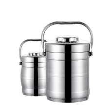 Factory direct vacuum insulated lunch box. Stainless steel pan with three-layer compartments. Large capacity lunch box. Lunch box. Insulation box