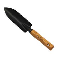 Factory direct sale wooden handle shovel outdoor digging gadgets planting potted gardening pointed small shovel