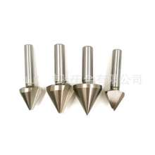 Straight shank three-edged 60 degree chamfering knife. Single-blade chamfering tool for aluminum High-speed steel one-blade chamfering drill 6.3/8.3/30