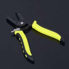 Manufacturer of multifunctional 7-inch electrician cable stripping pliers with seven-in-one two-color handle