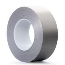 厂家生产导电布胶带 耐高温平纹单面银灰色导电布自粘胶带