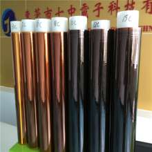 Pet brown high temperature tape, coated with silica gel instead of gold finger tape, resistant to 200 degrees battery mobile power insulation