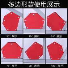 六角款 焊接神器焊接角度固定器 磁性工具磁力接地器 无开关三角焊接固定器 电焊吸铁定位器 焊接磁铁 电焊搭铁神器 磁性焊接固定器焊接定位器 焊割磁性焊接三角定位器电焊固定器固定角度辅助工具