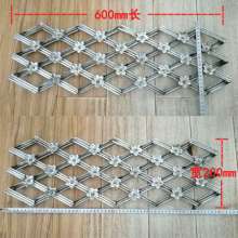 铁艺配件四边形网格花长条600*200 大门围栏护栏家具装饰
