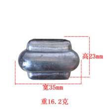 20方管接头方孔穿插配件围栏护栏装饰穿孔件20管专用 厂家直销