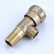 All-bronze triangle valve, water-stop type, eight-shaped all-bronze angle valve. Quick-opening and durable brass red tribute. Water inlet thickened. Tyrant golden angle valve