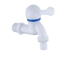 4 points 6 points plastic quick-opening faucet. Mop pool single cold faucet PP sanitary ware. Rubber faucet. Faucet