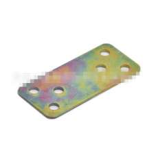 Color-plated galvanized connecting piece Fastener straight piece thickening in-line strip holder Fastener laminate holder