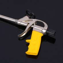 High-grade styrofoam gun with plastic handle. Foam glue gun. Polyurethane styrofoam gun gun style. Glue gun