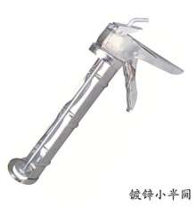 Source manufacturer chrome-plated small semi-circular glass glue gun. Silicone gun with dental glue gun. Stainless steel semi-circular glass glue gun