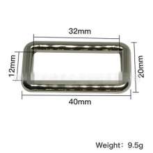 Luggage hardware accessories alloy rectangular buckle word buckle alloy rectangular ring 1.5 inch square buckle inch half square buckle