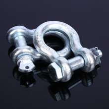 Bow shackle, alloy steel, complete specifications, die forging, hoisting, horseshoe shackle, high-strength buckle accessories