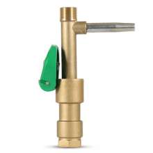 6分1寸黄铜快速取水阀铜绿化取水器园林取水栓取水阀钥匙洒水栓