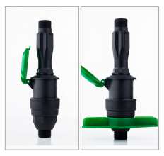 1寸塑料取水阀 PE快速取水器 方便体水龙头园林草坪绿化取水阀