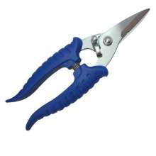 7-inch tool steel wire duct shears, labor-saving, multi-purpose scissors, pipe shears, pruning shears with small serrated notches