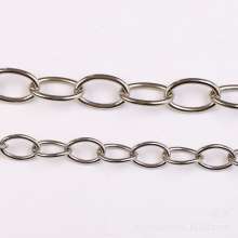 Manufacturers sell stainless steel dog collars, O-shaped stainless steel dog collars, oval stainless steel chains