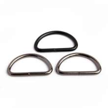 Bag buckle .Iron wire circle .Metal D-shaped ring hardware wire buckle. D buckle .Hardware luggage accessories