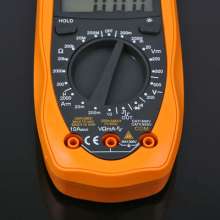 Electrical instrumentation. Digital voltage and current meter Hand-held desktop multimeter. 33D digital multimeter