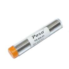 POSO 6337焊锡丝塑料小管装锡丝1.0mm有铅锡线光亮免洗锡笔