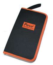 POSO五金工具组合螺丝刀套装 拆手机螺丝批 手机维修工具套包