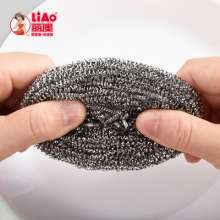 LIAO Liao cleaning ball wire pot brush. 15G*12 Kitchen dishwashing and pot cleaning supplies. Steel ball