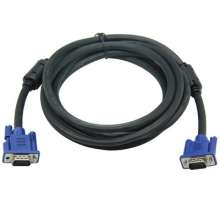 The vga HD cable is all copper 15 to 15-pin vga cable. 3+6 data cable computer monitor connection cable video cable. Computer cable