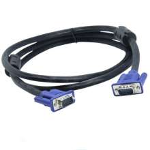 The vga HD cable is all copper 15 to 15-pin vga cable. 3+6 data cable computer monitor connection cable video cable. Computer cable