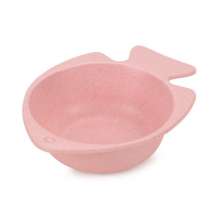 小麦秸秆鱼形碗 可爱创意儿童稻壳辅食碗 婴儿饭碗防摔防烫小礼品 碗