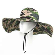 Outdoor men's spring and summer hats. Drawstring breathable sun hat fashion big brim hat fisherman hat. Fishing cap. cap
