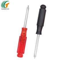 Supply 5*110MM Phillips screwdriver with multicolor plastic handle, screwdriver, screwdriver