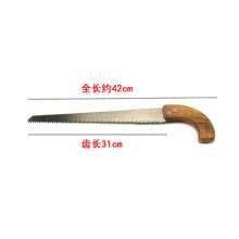 Woodworking hand saw. Logging tool curved steel saw. saw. garden saw