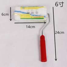 厂家直供滚筒刷4寸6寸  乳胶漆刷墙滚筒 油漆涂料胶水滚筒刷子