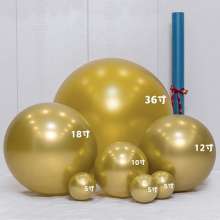 加厚金属色气球  铬银色5寸10寸12寸18寸36寸乳胶气球