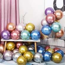 加厚金属色气球  铬银色5寸10寸12寸18寸36寸乳胶气球