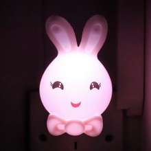 Smart LED night light. New and strange cartoon creative gift plug-in energy-saving light control night light.