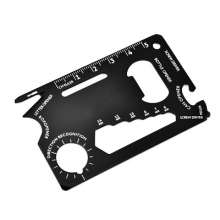 Outdoor tool card. Wrench card. Wrench multi-function tool card combination tool card saber card outdoor escape knife card