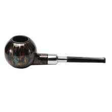 Entry level straight men's resin pipe. Portable resin iron pot filter tobacco pipe